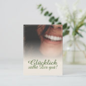 Glücklich steht Dir gut. (Staand voorkant)