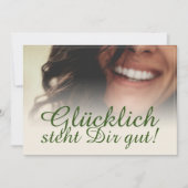 Glücklich steht Dir gut. (Voorkant)