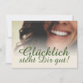 Glücklich steht Dir gut. (Voorkant)