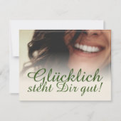 Glücklich steht Dir gut. (Voorkant)