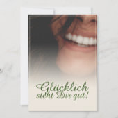 Glücklich steht Dir gut. (Voorkant)