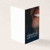 Glücklich steht Dir gut. - Blau Kaart (Buitenkant)