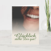 Glücklich steht Dir gut. Kaart (Voorkant)