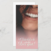 Glücklich steht Dir gut. - Rosé (Voorkant / Achterkant)