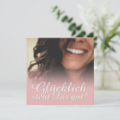 Glücklich steht Dir gut. - Rosé (Staand voorkant)