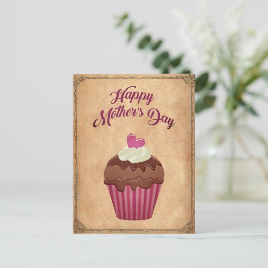 Glücklicher Muttertag  Briefkaart (Staand voorkant)