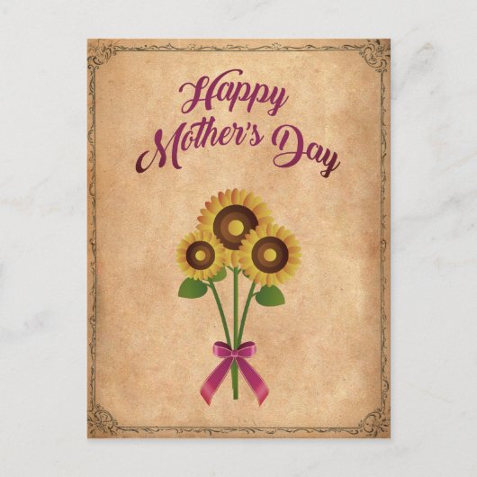 Glücklicher Muttertag  Briefkaart (Voorkant)