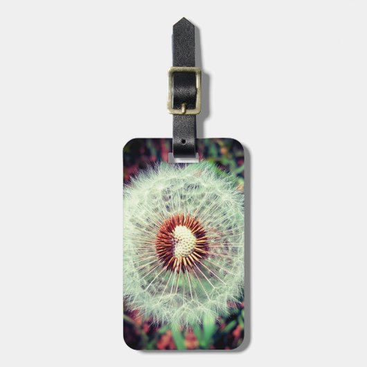 Glücksbringer Löwenzahn Bagagelabel (Voorkant verticaal)