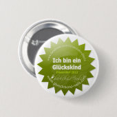 Glückskinder-Button - Beauty Düsseldorf 2012 - Ronde Button 5,7 Cm (Voorkant /achterkant)