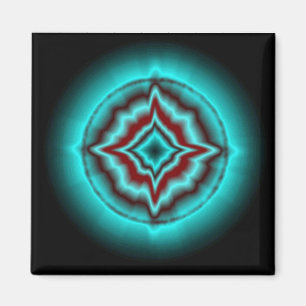 Glückssterne auf schwarz magneet