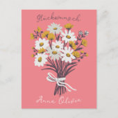 Gluckwunsch Geburtstag Personalisiert Ihr Name  Briefkaart (Voorkant)