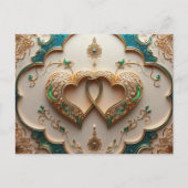 Glückwunsch Postkarte Mabrouk Briefkaart (Voorkant)