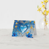 Glückwunsch zur Hochzeit Kaart (Gele Bloem)