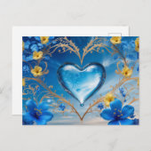 Glückwunschkarte Briefkaart (Voorkant / Achterkant)