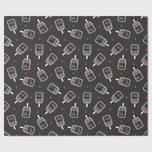 glucometer cadeaupapier (Vlak)