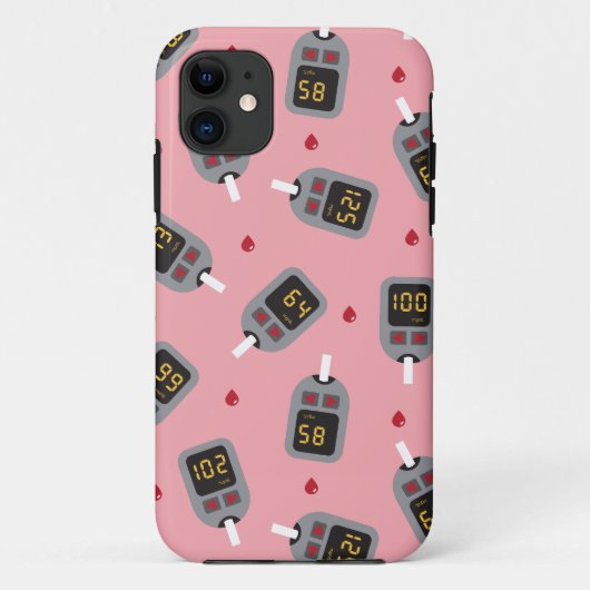 glucometer Case-Mate iPhone case (Achterkant)