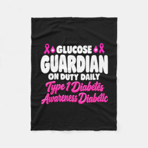 Glucose bewaker op dagelijkse dienst fleece deken