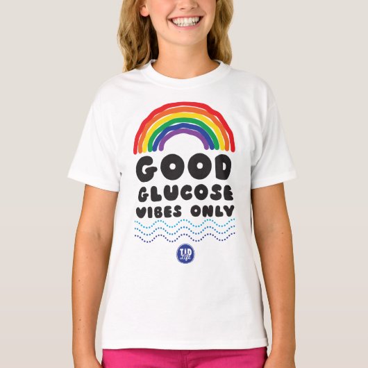 Glucose (Girl's Ruffle Hem) T-shirt (Voorkant)