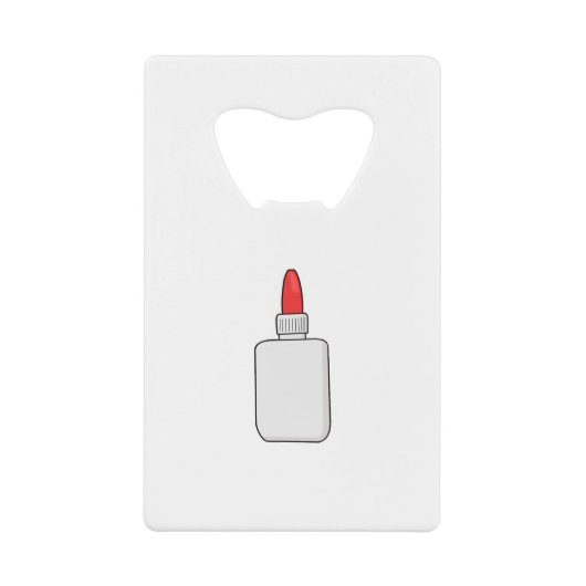 Glue Creditkaart Flessenopener (Voorkant)