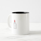 Glue Tweekleurige Koffiemok (Voorkant links)