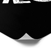 Glue Wanna Piece of Me Funny Pun Dark BG Poster (Hoek)