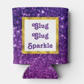 Glug Glug Sparkle Funny Blikjeskoeler (Achterkant)