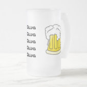 Glug GlugGlugGlug Glug Matglas Bierpul (Voorkant rechts)