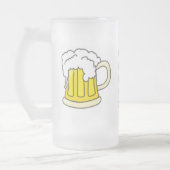 Glug GlugGlugGlug Glug Matglas Bierpul (Links)