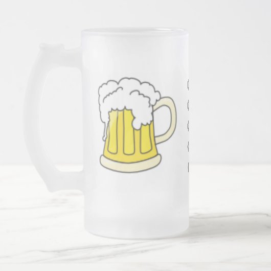 Glug GlugGlugGlug Glug Matglas Bierpul (Links)