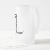 Glug Matglas Bierpul (Voorkant rechts)