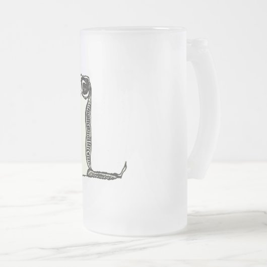 Glug Matglas Bierpul (Voorkant rechts)