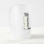 Glug Matglas Bierpul (Voorkant links)