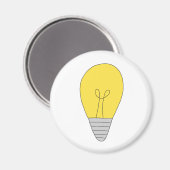Glühbirne Magneet (Voorkant / Achterkant)