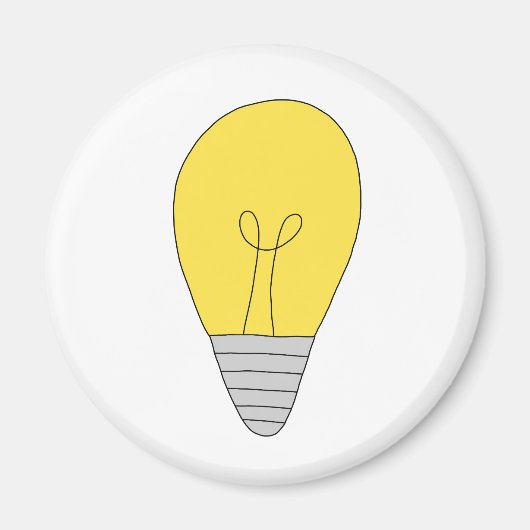 Glühbirne Magneet (Voorkant)