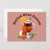 glühwein briefkaart (Voorkant / Achterkant)