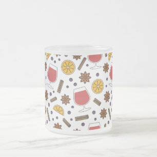 Gluhwein doodle, kerst feestdagen lekkere drink matglas koffiemok