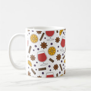 Gluhwein kerst warme drink ingrediënten koffiemok