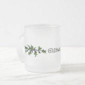 Glühwein Mulled Wine Frosted Glass Mok (Voorkant links)
