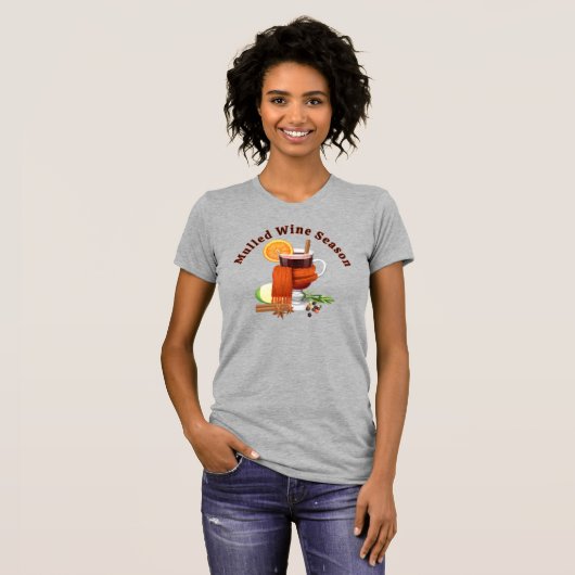 glühwein t-shirt (Voorkant volledig)