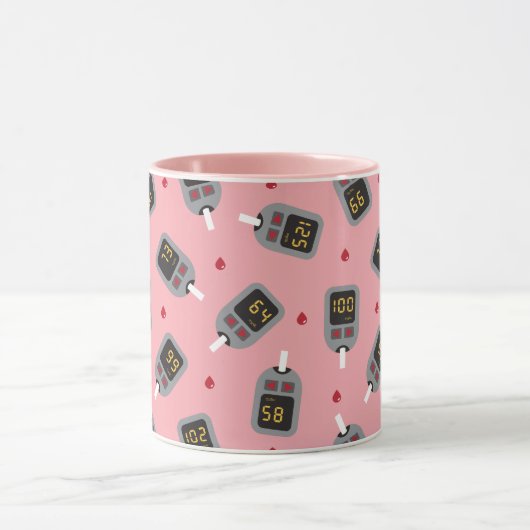 glukometer mok (Midden)