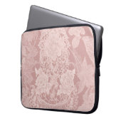Gluren naar de Kant AI-kunst Laptop Sleeve (Voorkant Links)