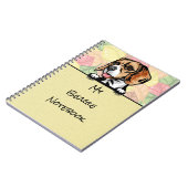 gluren schattig beagle notitieboek (Linkerzijde)