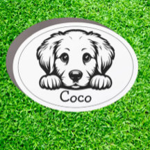Glurend Goudkleurige Retriever Puppy Persoonlijk