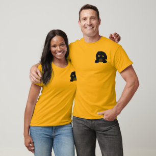 glurend newfie zwart t-shirt