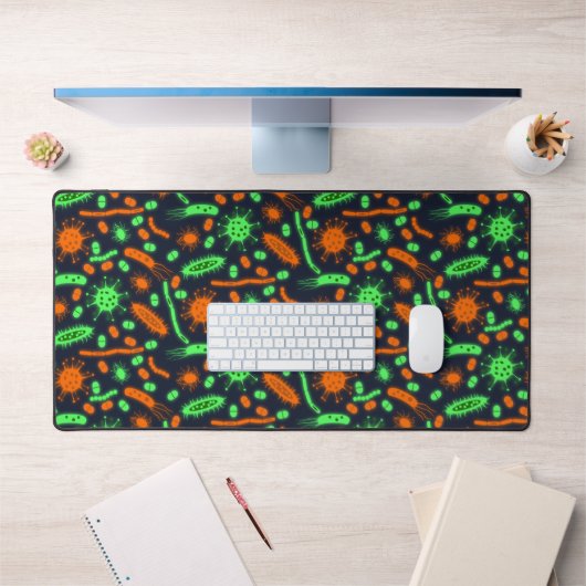Glurende bacteriën micro-organisme giftig oranje g bureaumat (Kantoor 1)