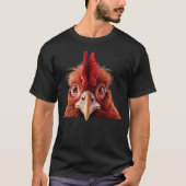 Glurende Haan T-shirt (Voorkant)