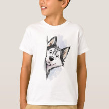 Glurende Siberische Husky
