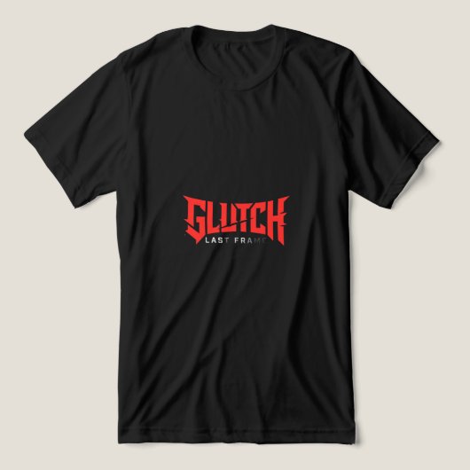 GLUTCH Last Frame – Competitive Gaming Streetwear  Tri-Blend Shirt (Design voorkant)