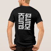 GLUTCH – Sharp Competitive Gaming Typography Shirt (Achterkant)