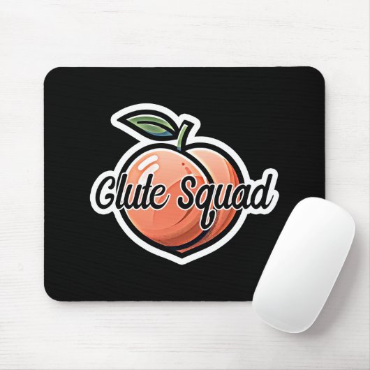 Glute Squad Peach Fitness Workout Muismat (Met muis)